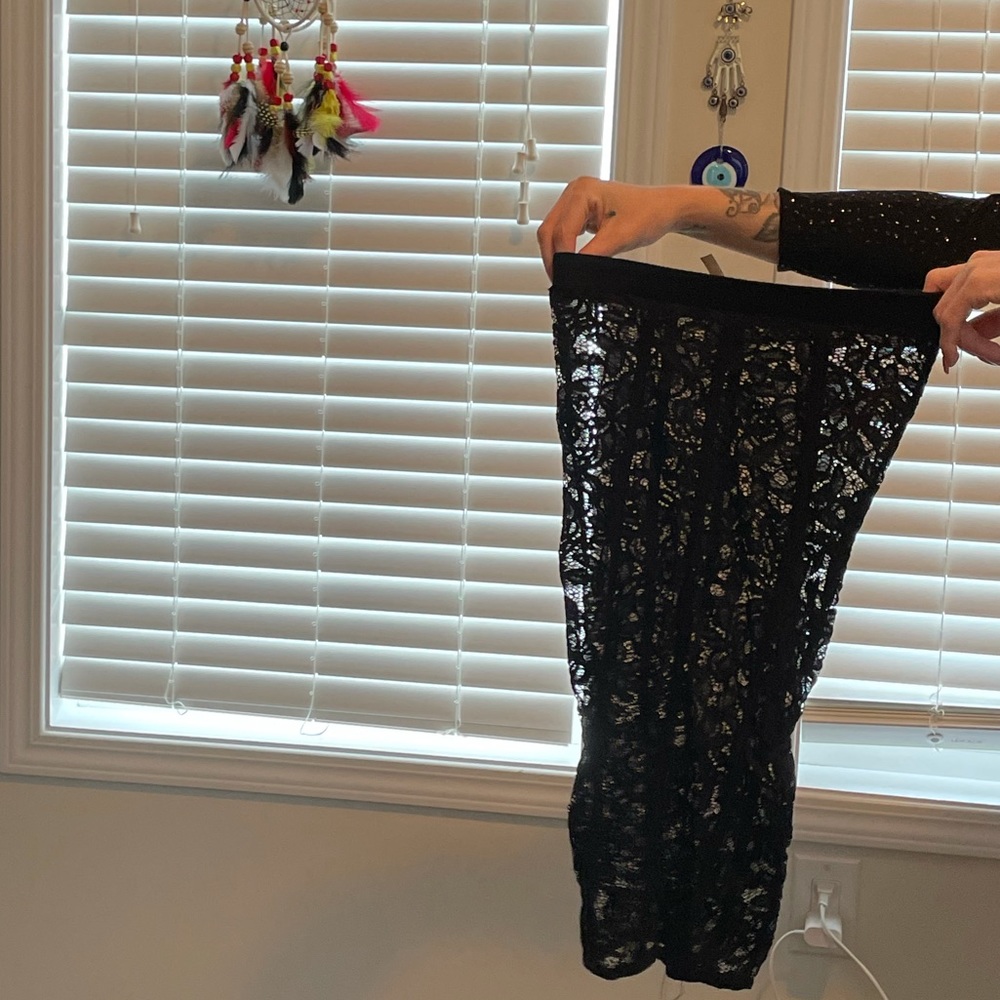 See-through skirt